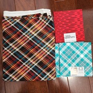 1.75 yds TBHK Themed Cotton Fabric Lot